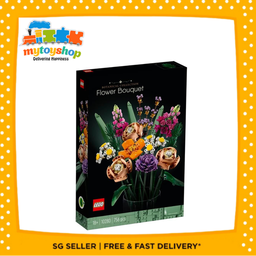 LEGO 10342 Botanicals Pretty Pink Flower Bouquet | My Toy Shop